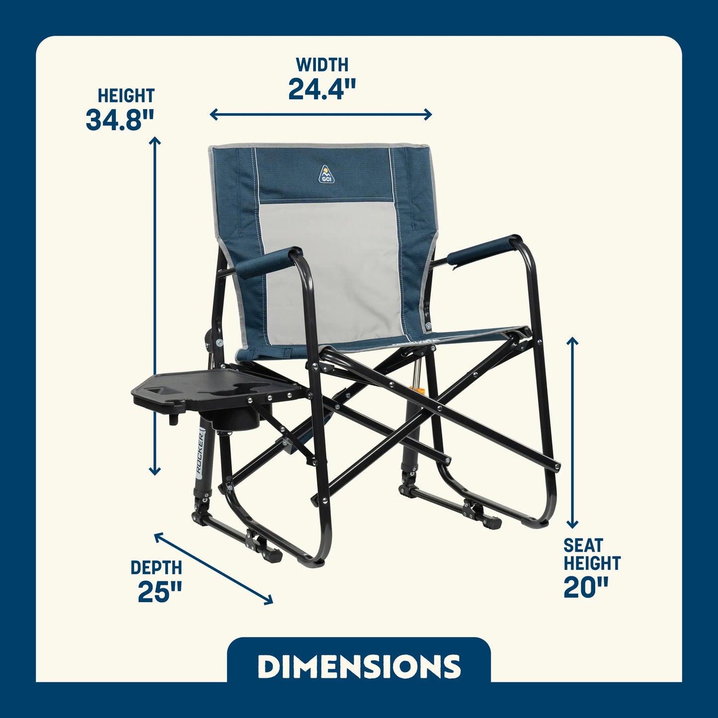 Freestyle Rocker™ with Side Table